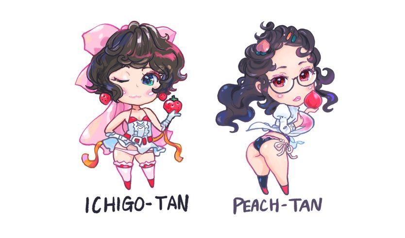 フルーツ娘たんシリーズもとても可愛いのだけどとんでもない作業量になってしまうな。 