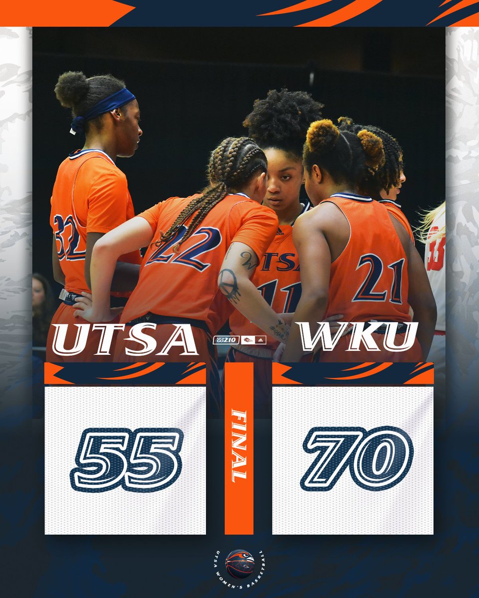 FINAL | A phenomenal run in the C-USA Championships comes to an end for the Roadrunners. Thank you all for your support and love through this historic season! 🤙

#BirdsUp 🤙 | #OwnIt | #LetsGo210