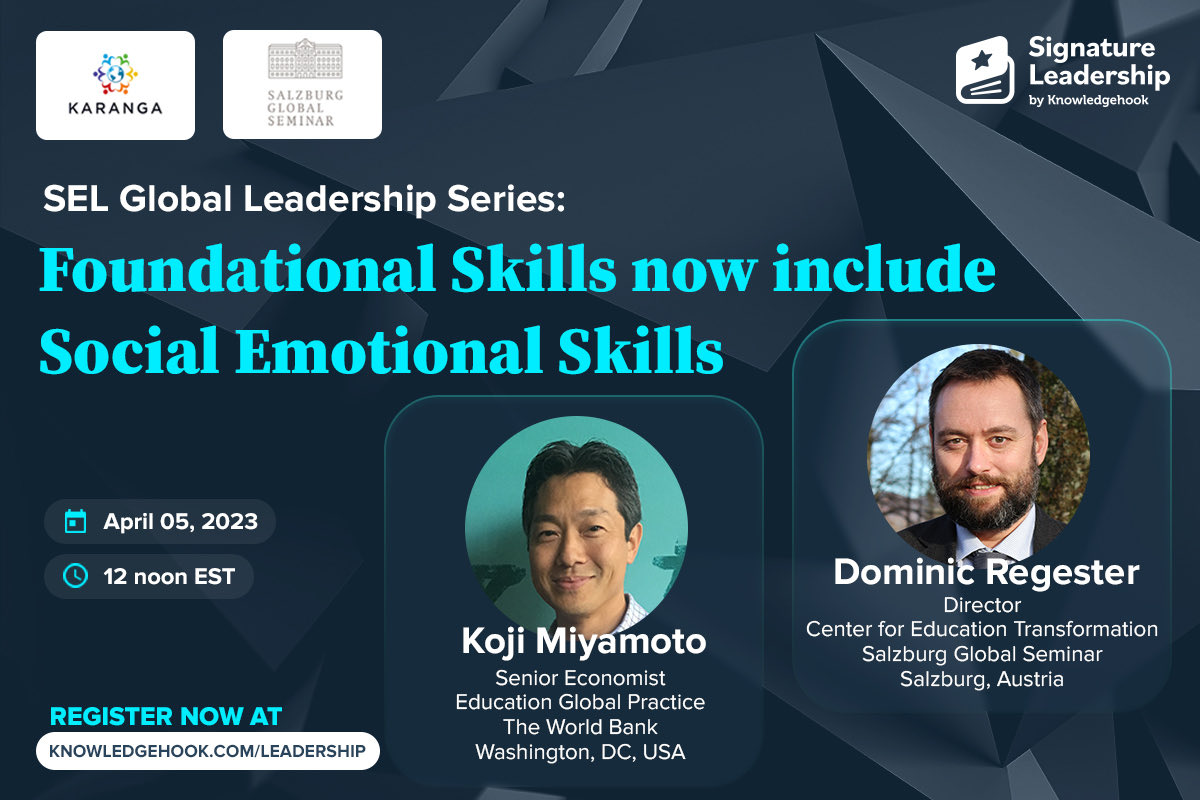 Jennifer Adams (@jenadamsed) on Twitter photo Who better to share the latest research than senior economist Koji Miyamoto <a href="/WorldBank/">World Bank</a> and Director, Education Transformation <a href="/dominicregester/">Dominic Regester</a> <a href="/SalzburgGlobal/">Salzburg Global</a>? <a href="/KarangaGlobal/">Karanga</a> <a href="/knowledgehook/">Knowledgehook</a> <a href="/SchleicherOECD/">Andreas Schleicher</a> <a href="/sparvell/">Mark Sparvell 🌏🌍🌎 #sparvellous</a>
Register: khlink.net/Apr5thRT Who better to share the latest research than senior economist Koji Miyamoto <a href="/WorldBank/">World Bank</a> and Director, Education Transformation <a href="/dominicregester/">Dominic Regester</a> <a href="/SalzburgGlobal/">Salzburg Global</a>? <a href="/KarangaGlobal/">Karanga</a> <a href="/knowledgehook/">Knowledgehook</a> <a href="/SchleicherOECD/">Andreas Schleicher</a> <a href="/sparvell/">Mark Sparvell 🌏🌍🌎 #sparvellous</a>
Register: khlink.net/Apr5thRT