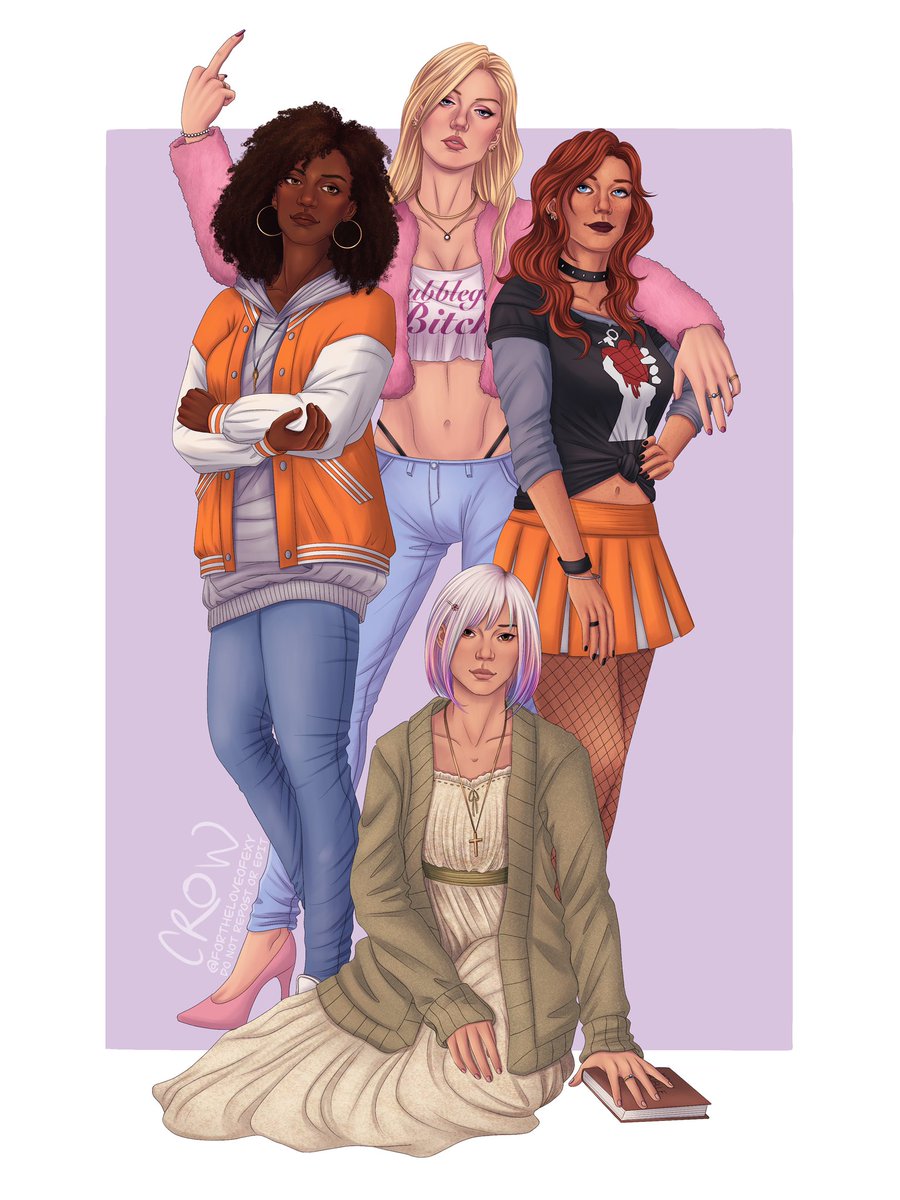 The Girls🦊💅 #aftg #aftgfanart #danwilds #allisonreynolds #katelyn #reneewalker