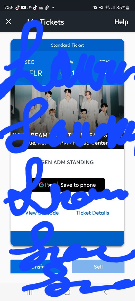 dangerouslylala's tweet photo. @gyuhaoist Hi I have a GA Floor ticket for sale if you're interested.  I can FaceTime to transfer and have proof of sales https://t.co/sOHl7qTzIt