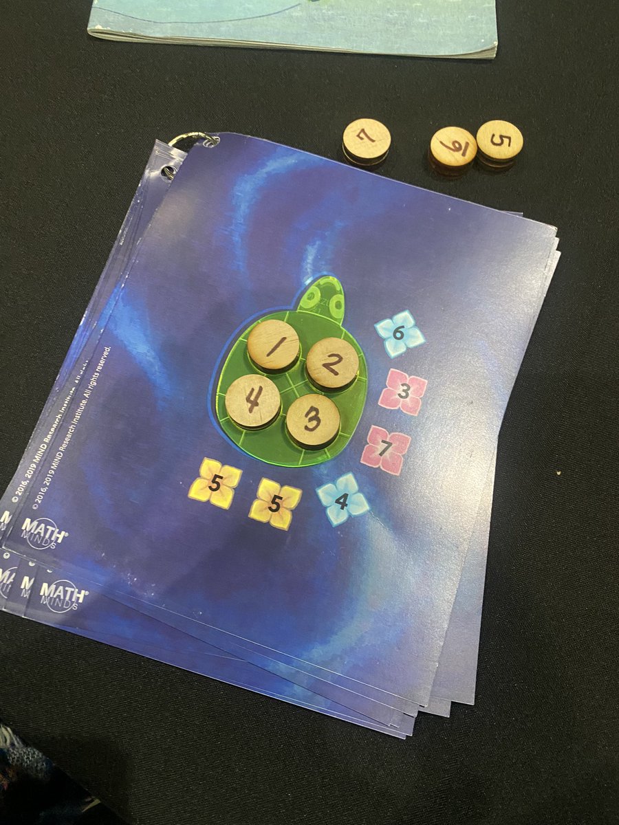 My colleagues and I are having a great time. It’s like a mini Sudoku but in a new way. #CMCMath #CMCCentral #WhyKEP