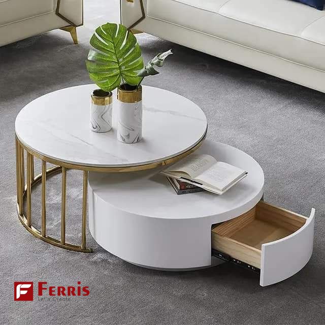 FerrisSolution's tweet photo. A new line of furniture has a modern look and a marble top. The desire for freedom and adventure served as its inspiration. The design philosophy looks at how different materials, colors, patterns, and textures can be used to make unique, well-made furniture. https://t.co/x0wIpwl4Z1