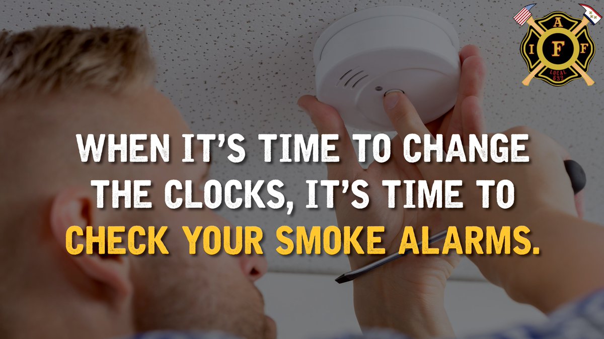 This Sunday remember to set your clocks forward for daylight savings, and while you are at it, check on those smoke detectors!
#iaff632 #noffa #nolafirefighters #daylightsavings #firesafety