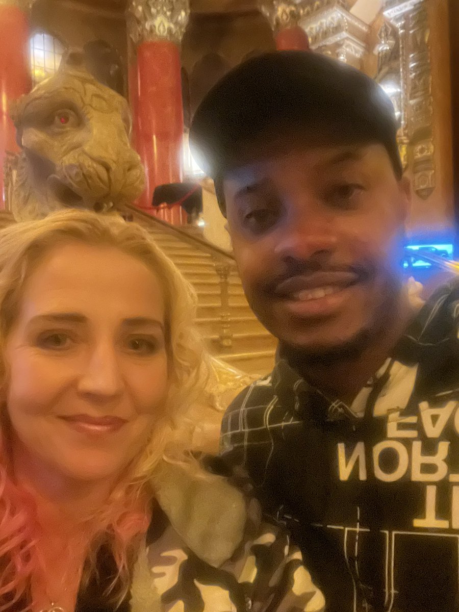 MissNikkiT0DAY's tweet photo. My husband &amp; i watching Druski @ the fox theatre. https://t.co/8UYkZc6iAP