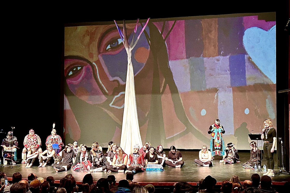 Please go to see New Blood; A Story of Reconciliation <a href="/persephonethea/">Persephone Theatre</a> . Only two shows left on Sat March 11. 

It’s beautiful, sad and celebratory.  Music by Peter Gabriel. Choreography is so moving. 

In Partnership with <a href="/GTNT_ca/">GTNT</a> and Burnt Thicket Theatre.