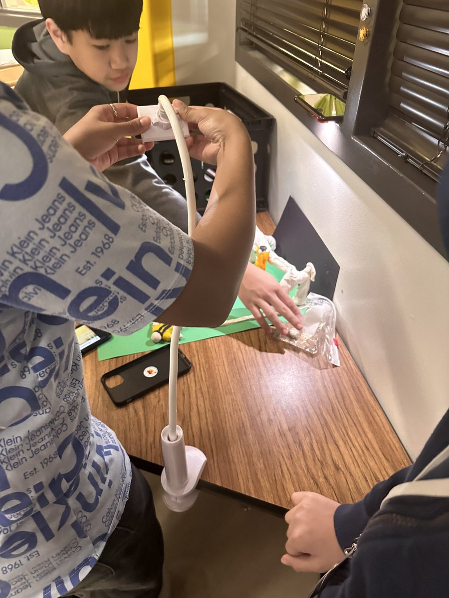 MsRiveira's tweet photo. This week in Art class: 
We did stop motion animation! My students were looking forward to this lesson for weeks and they absolutely NAILED it! https://t.co/7cRKCQ7VPk
