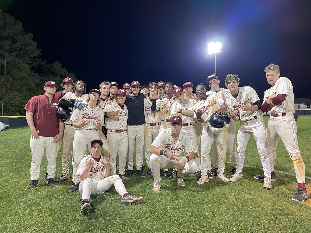 Rebels move to 8-3. Oakdale tomorrow at 4:00 at home. #ItsAboutUs