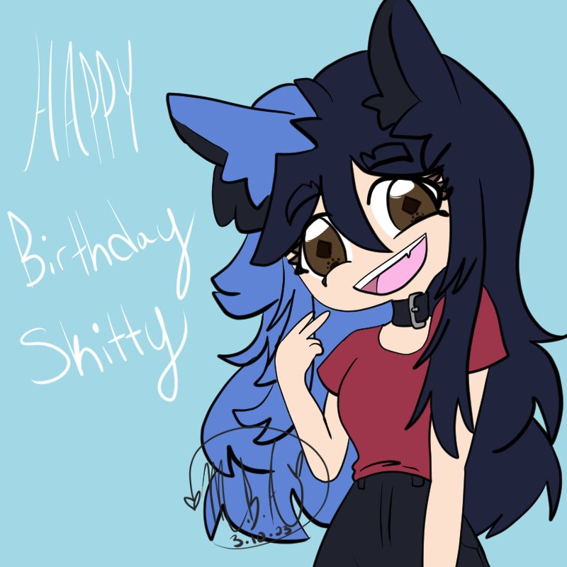 Happy birthday @SkittlezJuice and congrats on the amazing debut! :)) Here is some art #fanart #ruffsketch