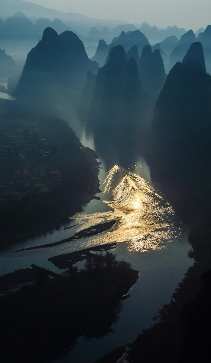 浮光跃金，渔歌互答