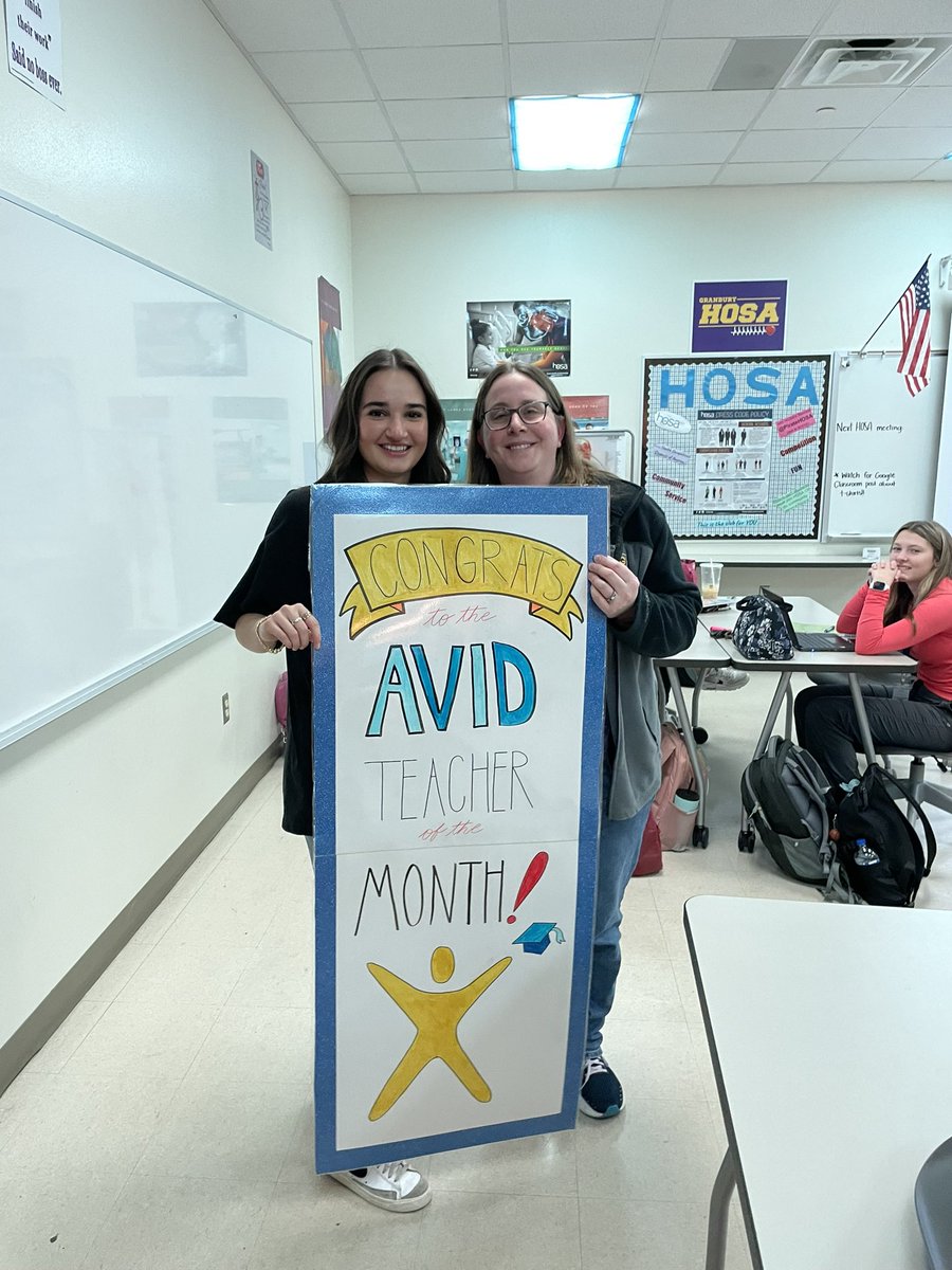 GranburyHS_AVID tweet media