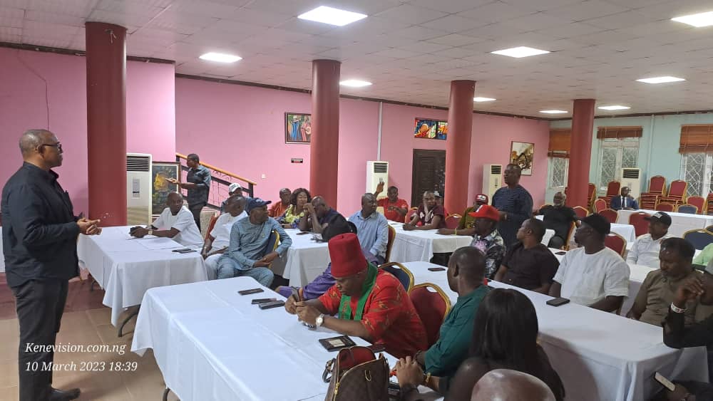 PeterObi's tweet photo. Yesterday, I shared great moments with all the candidates of our great party, LP, in Anambra State, both at the Federal and State level. I reminded them that at the centre of our campaign will be a strong desire for service to the people and a firm commitment to nation building. https://t.co/U5VIjG0oSC