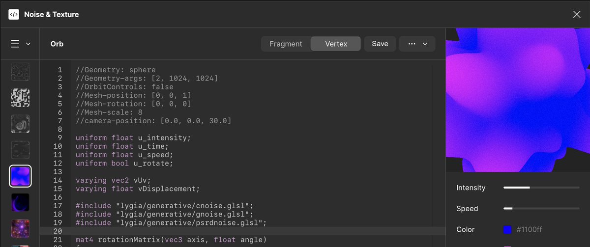 <a href="/MaximeHeckel/">Maxime</a> <a href="/lygia_xyz/">lygia</a> <a href="/threejs/">Three.js</a> Already done! I did this early on because what <a href="/patriciogv/">patricio gonzalez vivo</a> was building was really amazing...