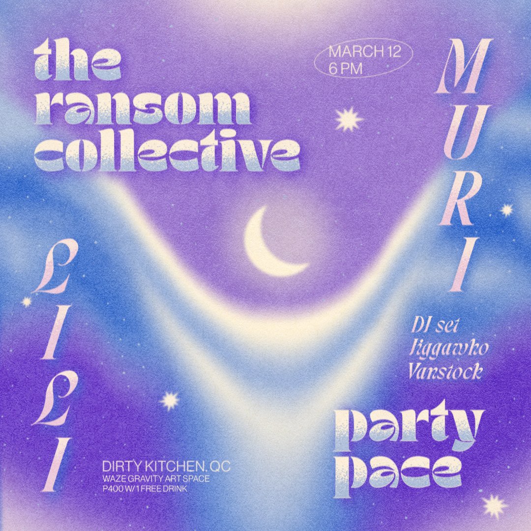 See you all tom 6pm at Gravity Art Space! 💫 Our very own violinist <a href="/muri_music_/">Muri</a> and keyboardist <a href="/LiliOfficial__/">Lili</a> will be playing their originals from their solo projects! Party Pace, DJ Jiggawho and Vanstock will also be joining us in the fun! Tickets will be sold at the door! 💜