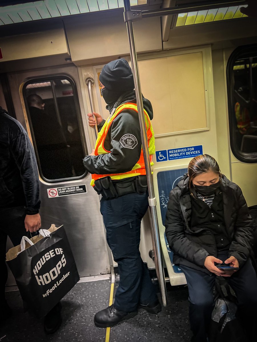 Say hello to us if you see us on the Metro