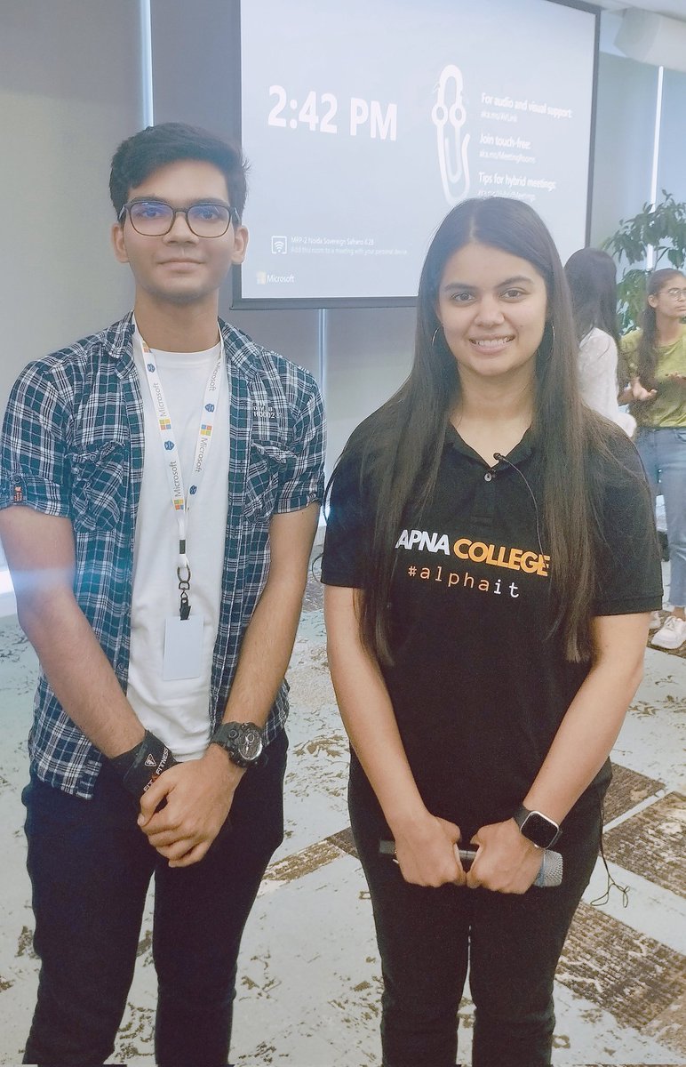 imdigitalashish's tweet image. Attended #AzureOpenSourceDay and had an amazing time learning from renowned tech speakers. Also got to meet the incredible Shraddha Didi from Apna College. Huge thanks to @mrsarthak001 and @azdevindia for organizing such an outstanding event! #grateful #techcommunity