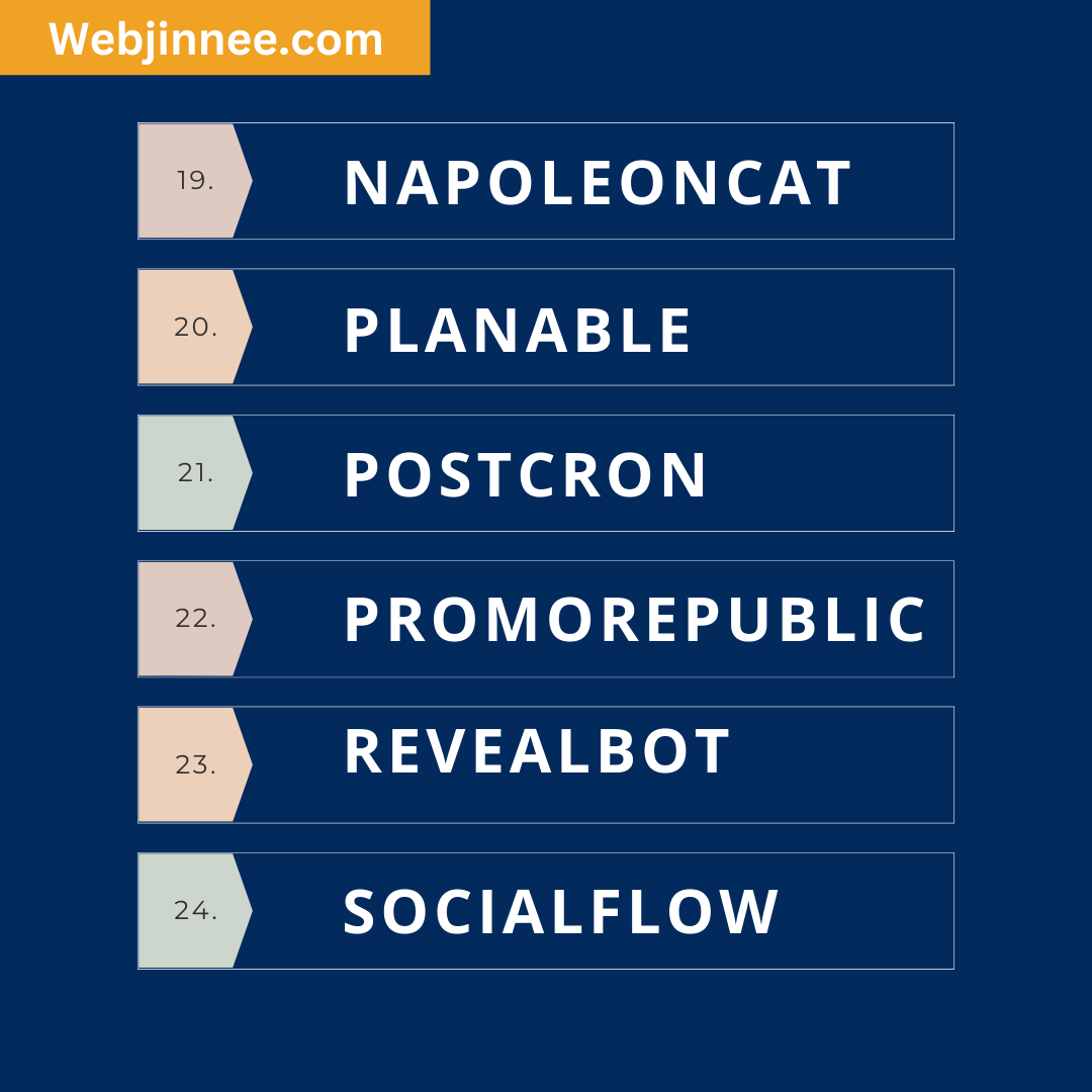 webjinnee's tweet image. 42 Best Social Media Management AI Tools

These Social Media Tools Help you to Automate your post. This AI suggests the best time to post and provide real-time analytics.

webjinnee.com/social-media-m…

#socialmedia #socialmediamanagement #socialmediamanagementtools #socialmediaAItool