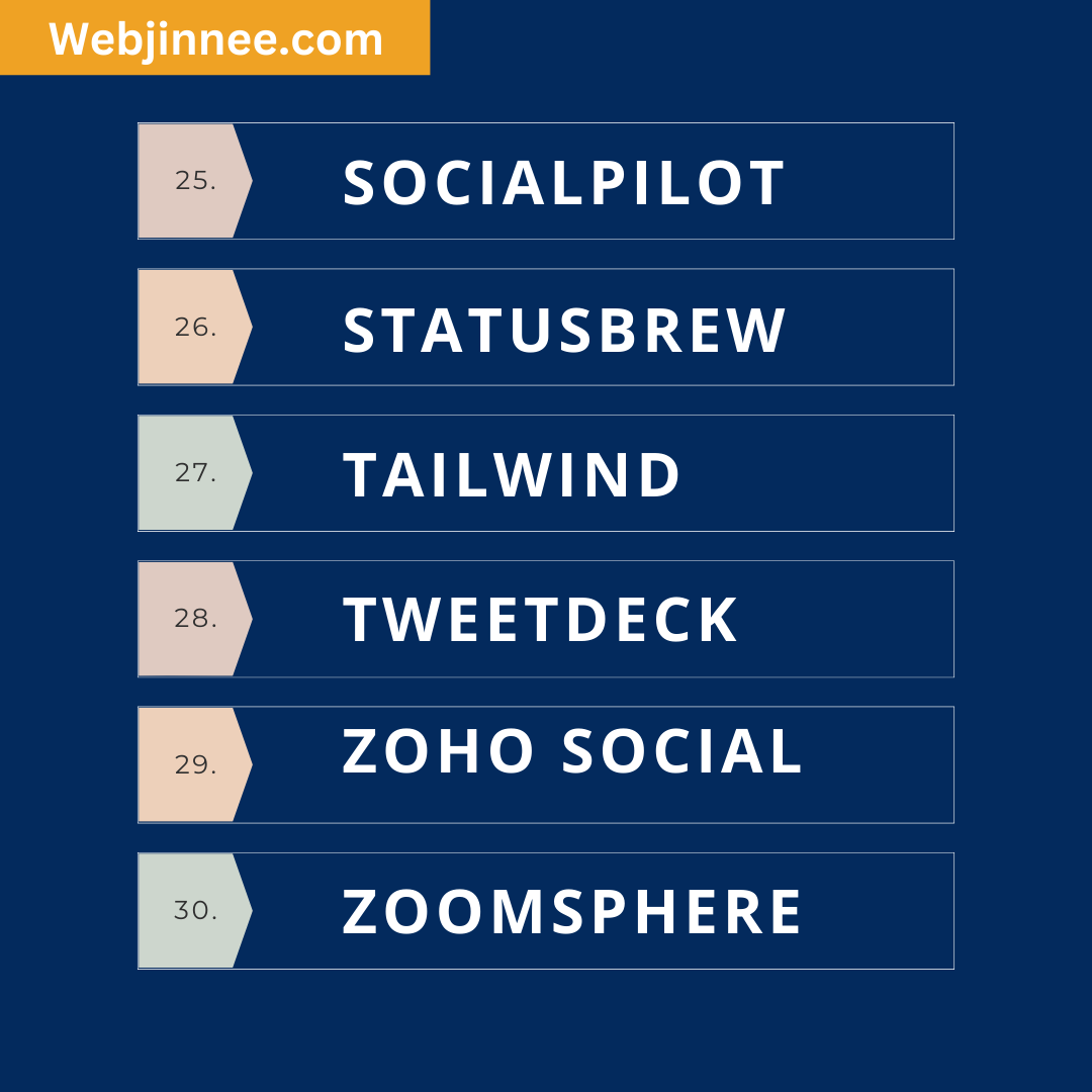 webjinnee's tweet image. 42 Best Social Media Management AI Tools

These Social Media Tools Help you to Automate your post. This AI suggests the best time to post and provide real-time analytics.

webjinnee.com/social-media-m…

#socialmedia #socialmediamanagement #socialmediamanagementtools #socialmediaAItool