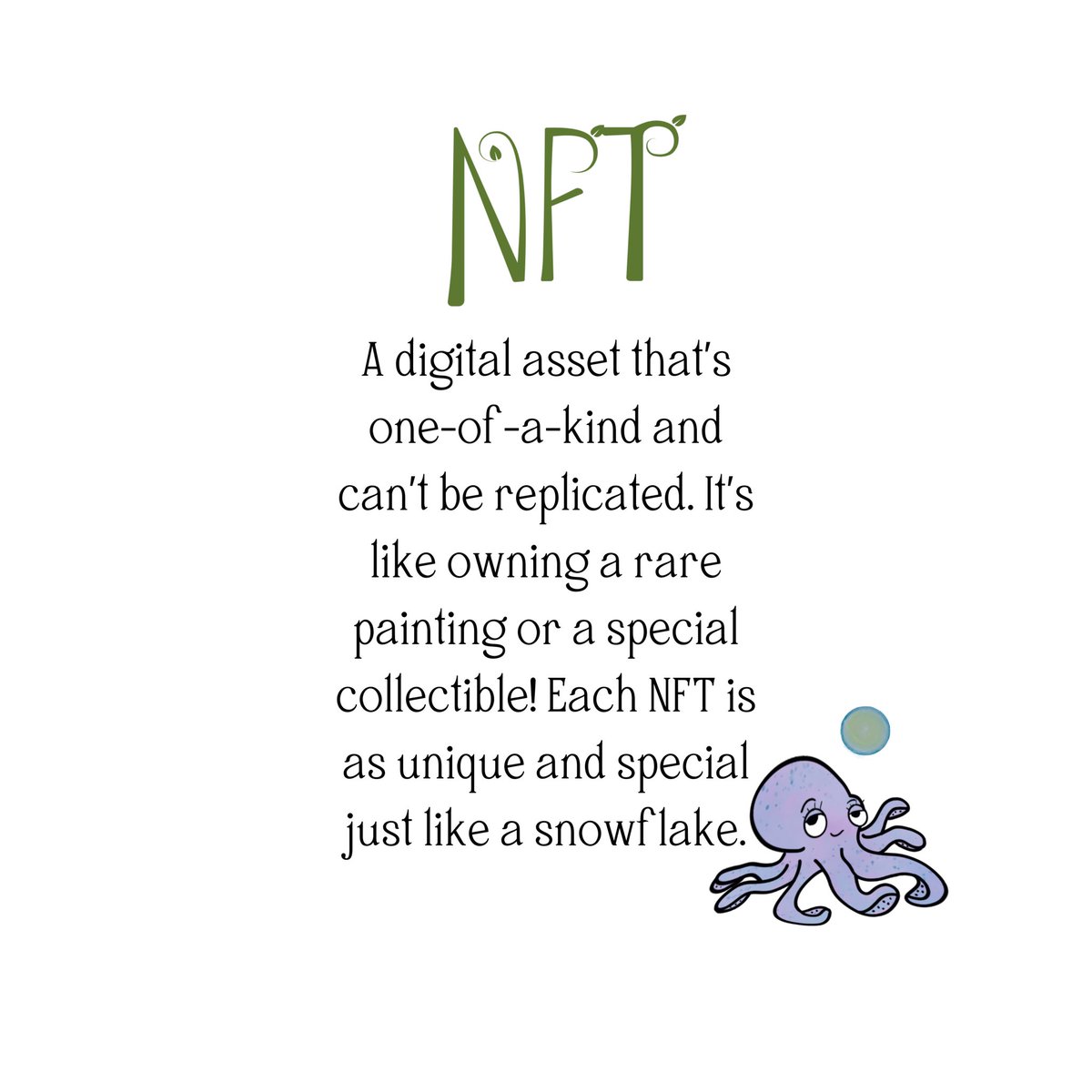 EthSeedlings's tweet photo. Did you know our @EthSeedlings think #NFT stands for “ Nifty Forest Treasures”🌱 which is mostly true, but it really means…
#letsGROW #seedlingadventures #nftterms #nft https://t.co/bjrVjuWJTm