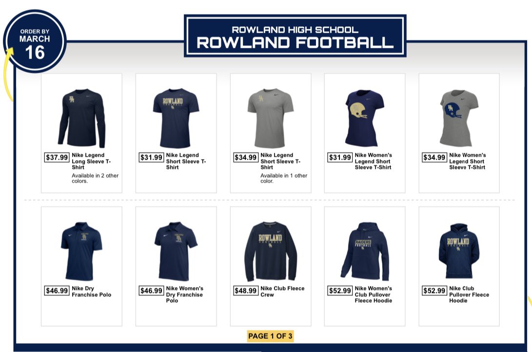 Rowland Football tweet media