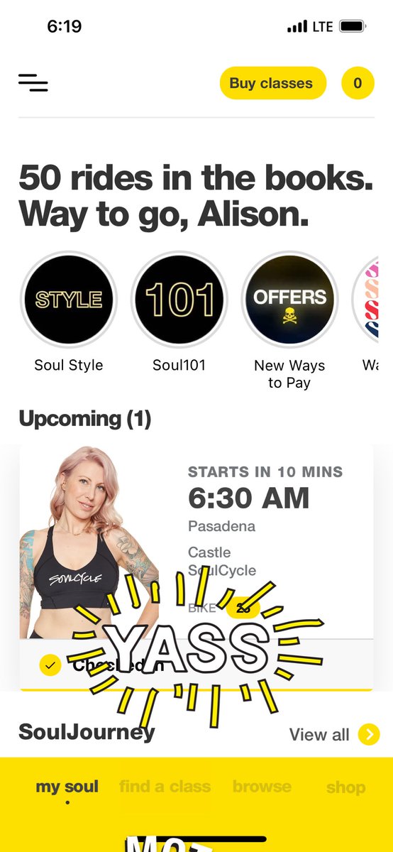 ✨💛 #Fitleaders 🚴🏻‍♀️ SoulCycle 50 Ride Milestone. Back at it. 💪🏼💕<a href="/zjgalvan/">Dr. Zandra Jo Galván 🩷</a> <a href="/DrMariaMPoulin/">Dr. Maria Martinez-Poulin</a> <a href="/drsalazar27/">Dr. Patricia Salazar</a> @ProfeMsVgodinez <a href="/mrsjessgomez/">Jessica Gomez</a> <a href="/LoriGonzalezEDU/">LG</a>