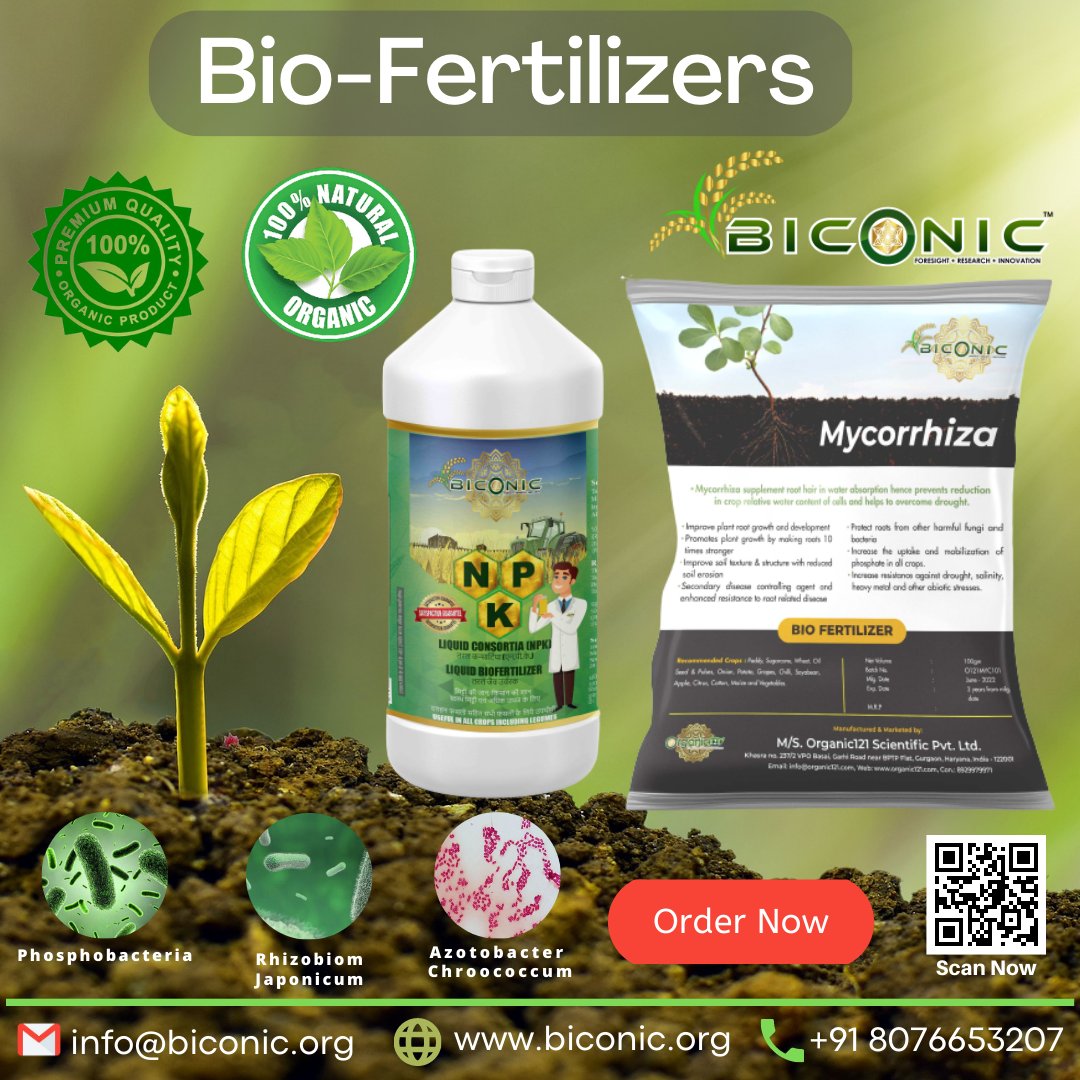 Bio-Fertilizers 
for Bulk  order
Contact Us: +91 8076653207
.
#biofertilizers #organic #fertilizers #agriculture #organicfarming #fertilizer #organicfertilizers #organicagriculture #organicproducts #organico #organicgrowing #farming #soil #organicgardening #sinquimicos