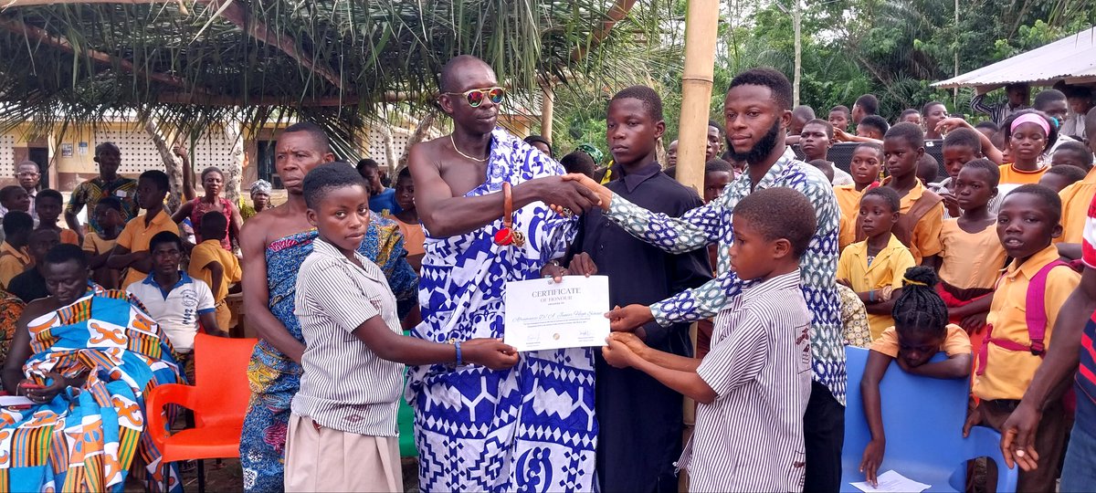 The storyline of each participating school portrays the role of learners and parents in improving education district-wide. Nsuta drama was titled "Learners' Role in Educational Enterprise".
<a href="/TTELGhana/">Transforming Teaching, Education & Learning</a> <a href="/O_lady2020/">Tinyep Mobya</a> <a href="/b_woode/">T. Woode</a> <a href="/robinedwardtodd/">Robin Todd</a> <a href="/AcCEMakers/">Accra College of Edu. T.L.R.C.</a>