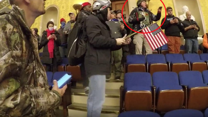 ryanjreilly's tweet image. "Seize all democratic politicians and Biden key staff and select Republicans (Thune and McConnell). Begin interrogations using measures we used on Al Queda to gain evidence on the coup."

Here's what feds say Larry Brock had planned on Jan. 6.

DOJ seeking five years in prison.