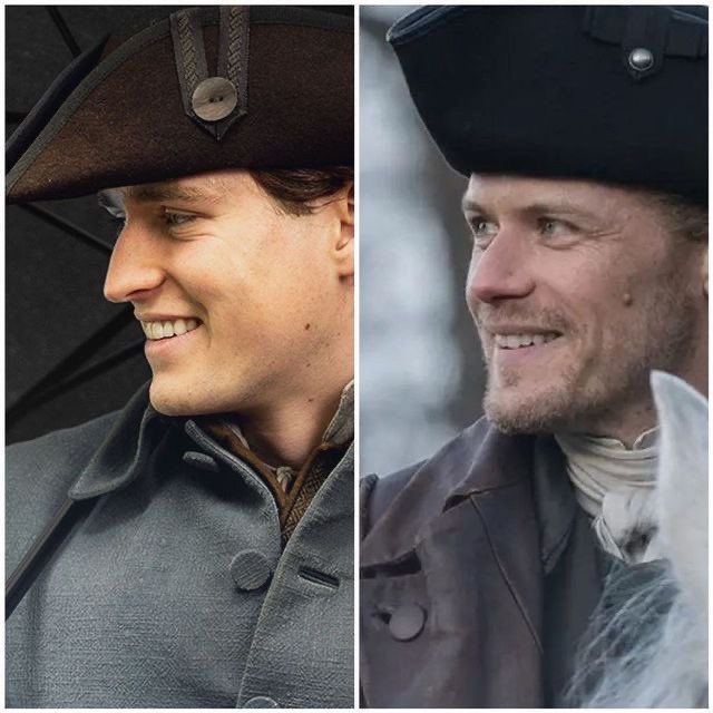 Sanvi10149722's tweet photo. Perfect ๐คฉ! Like father like son ! #loveoutlander https://t.co/ZEJ1JTdIsg