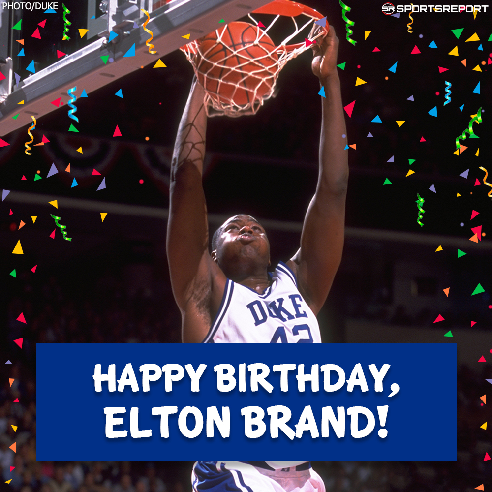 Happy Birthday to Legend, Elton Brand! 