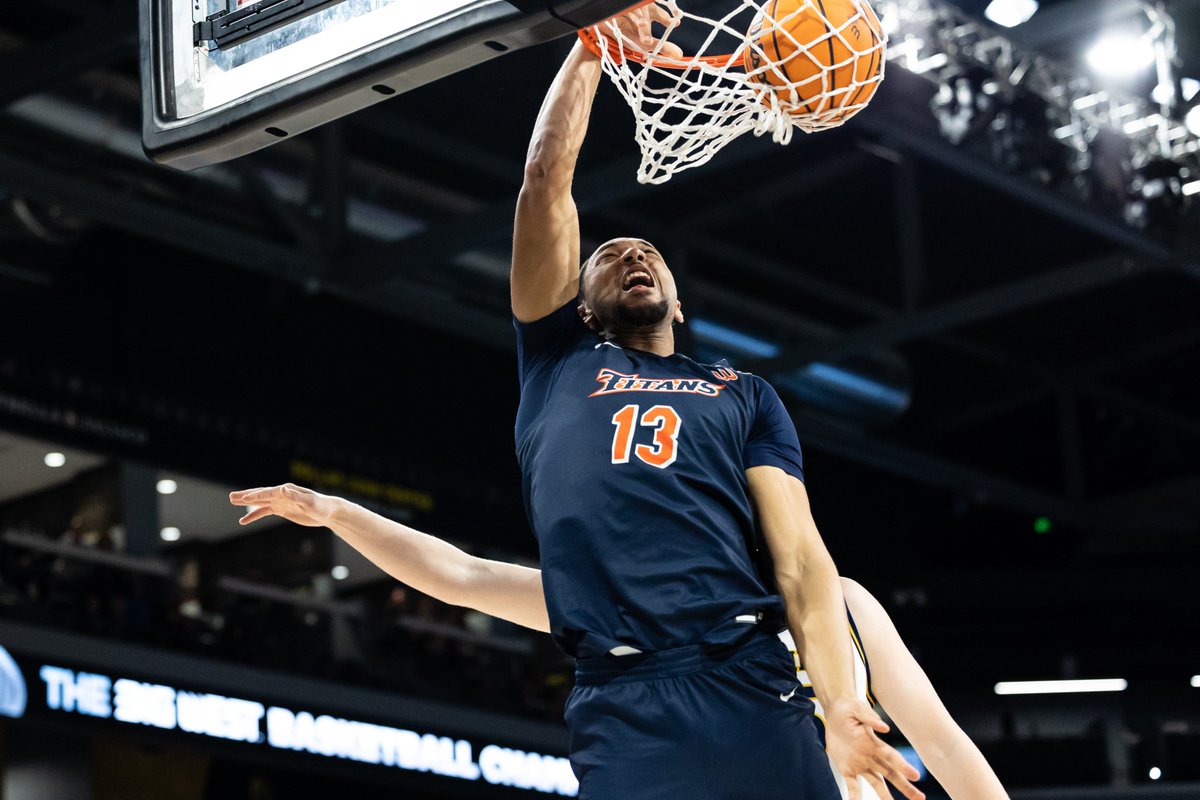 FullertonMBB's tweet photo. Fourth Big West Championship Game berth in the last five tournaments 💯

#DevelopU | #TusksUp https://t.co/rpt19voh6B