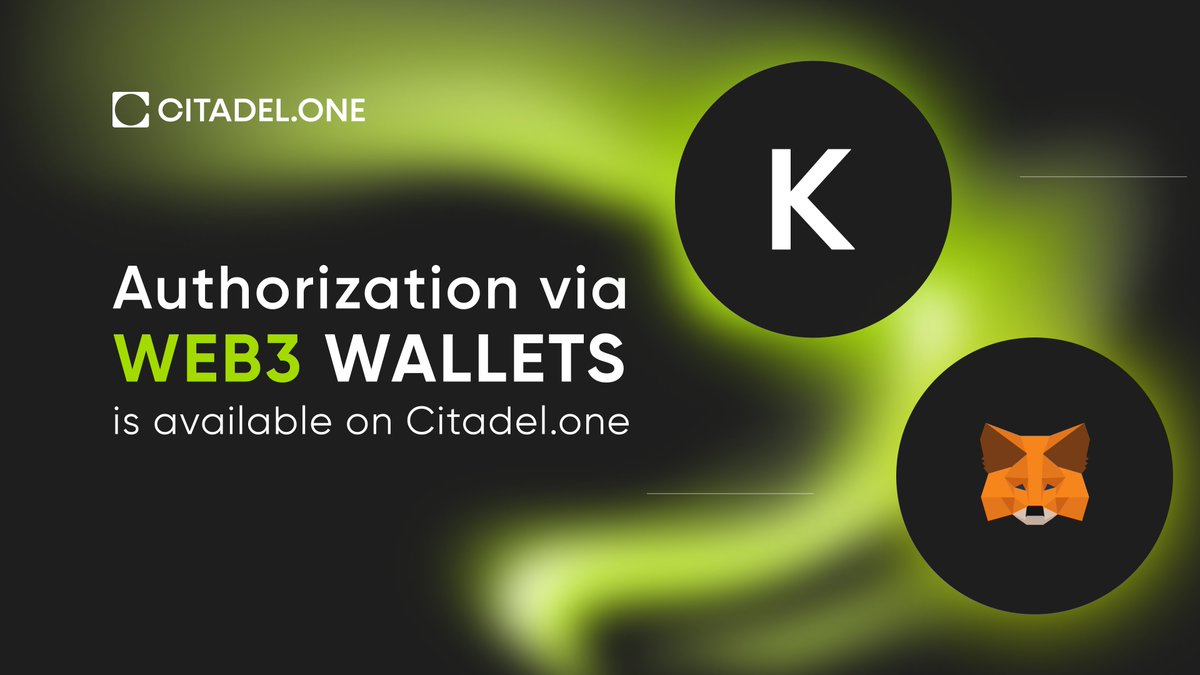 Remember that you can always log in via a Web3 wallet on app.citadel.one

Use your <a href="/keplrwallet/">Keplr Wallet</a> or <a href="/MetaMask/">MetaMask.eth 🦊</a> wallet and enjoy the Citadel.one platform anonymously