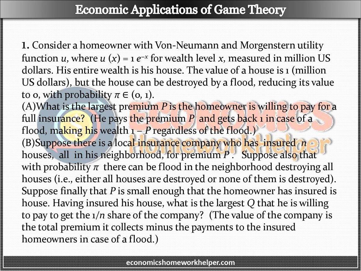 EconomicsHomew2's tweet image. Game Theory Homework Help
Get World-Class Game Theory Homework Help from Our Experts at bit.ly/3YBexn3. Just give us a shout-out at +1(315)557-6473 or mail us at info@economicshomeworkhelper.com.
#economicshomeworkhelp #gametheoryhomeworkhelp #education #academicwriting