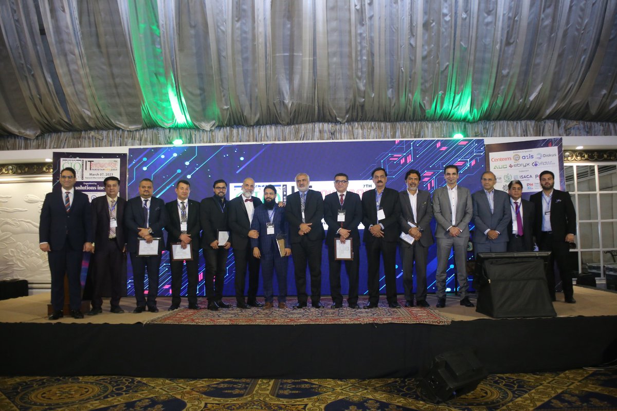 Alhamdolillah 9th Pakistan CIO Summit & Expo 2023 was successfully held on March 7, 2023 at Karachi Marriot Hotel. Our gratitude to everyone who contributed to make it happen. Even those  who couldn't attend but remembered us in prayers!!
#PCSE23

#PCSE2023 #CIOs #CIOSummit