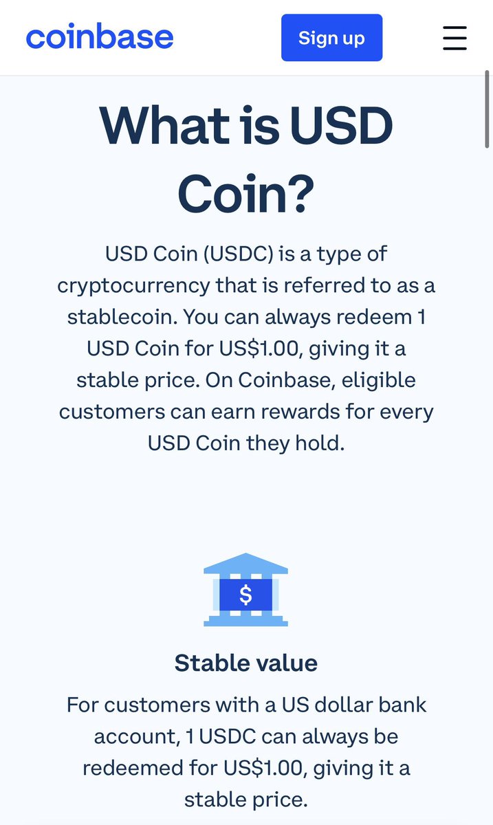 satoshibaggins's tweet image. Coinbase told you to convert your USD to USDC.

Now you can't convert it back.