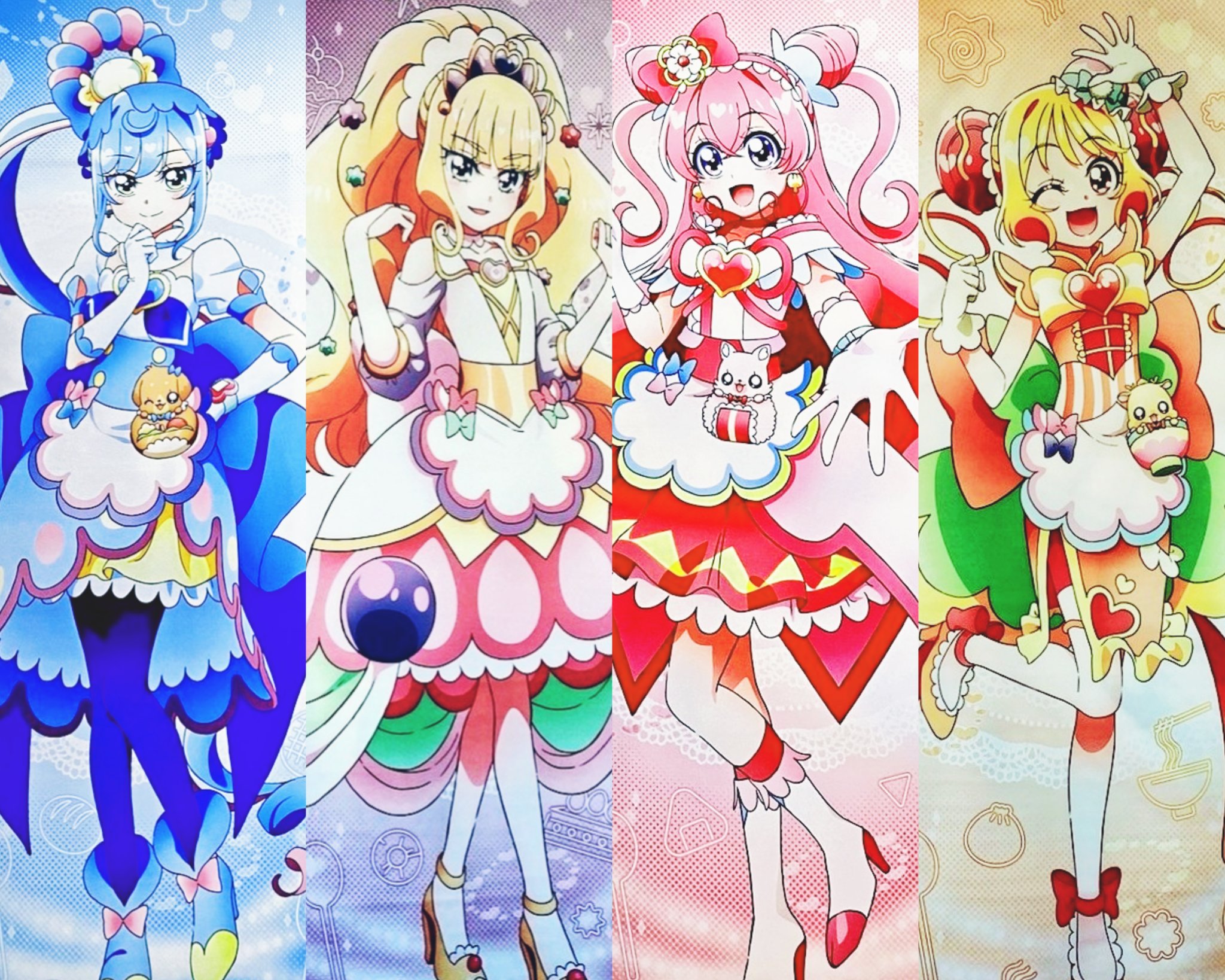 Eriol Irzahn on X: Precure All Stars F ✨ If you look at the background  where each team is located, I think  • Sky team : Normal season 🌳 •  Prism