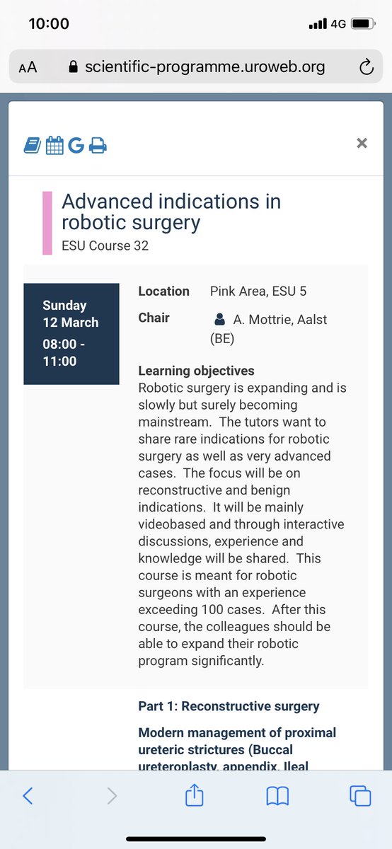 Benoît Peyronnet (@bpeyronnet) on Twitter photo Getting ready for our #EAU23 course on advanced robotic indications with the living legend <a href="/alexmottrie/">Alex Mottrie</a> and the great <a href="/bmcg22/">Barry McGuire</a>
Incredibly thankful to <a href="/UrowebESU/">European School of Urology (EAU ESU)</a> for this opportunity.
I expect to learn as much as I’ll teach!! Getting ready for our #EAU23 course on advanced robotic indications with the living legend <a href="/alexmottrie/">Alex Mottrie</a> and the great <a href="/bmcg22/">Barry McGuire</a>
Incredibly thankful to <a href="/UrowebESU/">European School of Urology (EAU ESU)</a> for this opportunity.
I expect to learn as much as I’ll teach!!