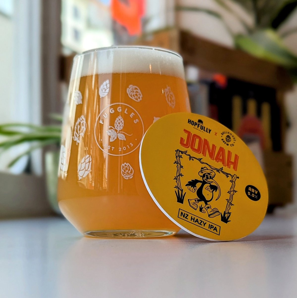 We've just found your new favourite beer. This Collab between <a href="/bullhousebrewco/">Bullhouse Brew Co</a> x <a href="/hopfullybrewing/">Hopfully Brewing Co.</a> is packed with juicy stone and tropical fruit flavours. Now on tap for drinking in or taking away. #TunbridgeWells #beer #wine #cider #shoplocal