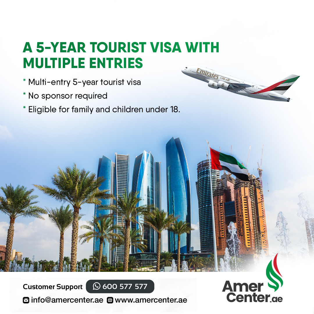 amercenter_ae's tweet image. Dubai: Five-year multiple-entry tourist visa applications have started being accepted.

Contact our team now!
Call : 600 577 577

amercenter.ae
.
.
#TouristVisa #MultipleEntries #5YearValidity #NoSponsorNeeded #FamilyVisa  #VisaApplication #amercenter #uae