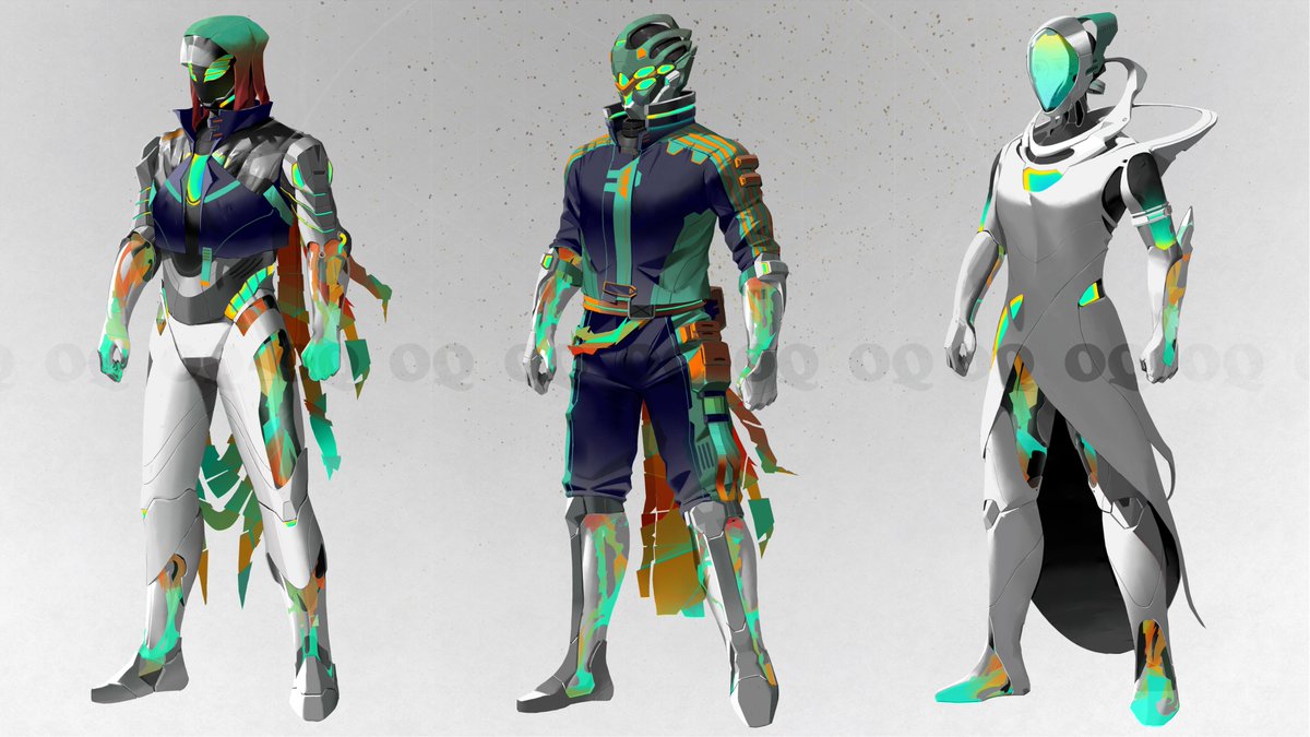 Suffering suit. 
#Destiny2 #Destiny2Art #Destiny2Lightfall <a href="/DirtyEffinHippy/">Liana Ruppert</a> <a href="/Cozmo23/">Cozmo</a>