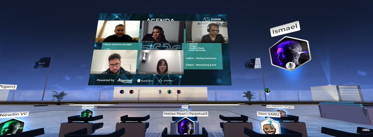 Zabava Labs (@zabavalabs) on Twitter photo We felt the energy! It's exciting to see projects in Algorand's pushing the boundaries of what's possible on the Algorand blockchain.✨
<a href="/AlgoFoundation/">Algorand Foundation</a> <a href="/Algorand/">Algorand Technologies</a> <a href="/AlgoIndonesia/">Ⱥlgorand Indonesia🇮🇩</a> <a href="/algorandeurope/">Algorand Accelerate</a>
#Web3 #AlgorandAccelerate We felt the energy! It's exciting to see projects in Algorand's pushing the boundaries of what's possible on the Algorand blockchain.✨
<a href="/AlgoFoundation/">Algorand Foundation</a> <a href="/Algorand/">Algorand Technologies</a> <a href="/AlgoIndonesia/">Ⱥlgorand Indonesia🇮🇩</a> <a href="/algorandeurope/">Algorand Accelerate</a>
#Web3 #AlgorandAccelerate
