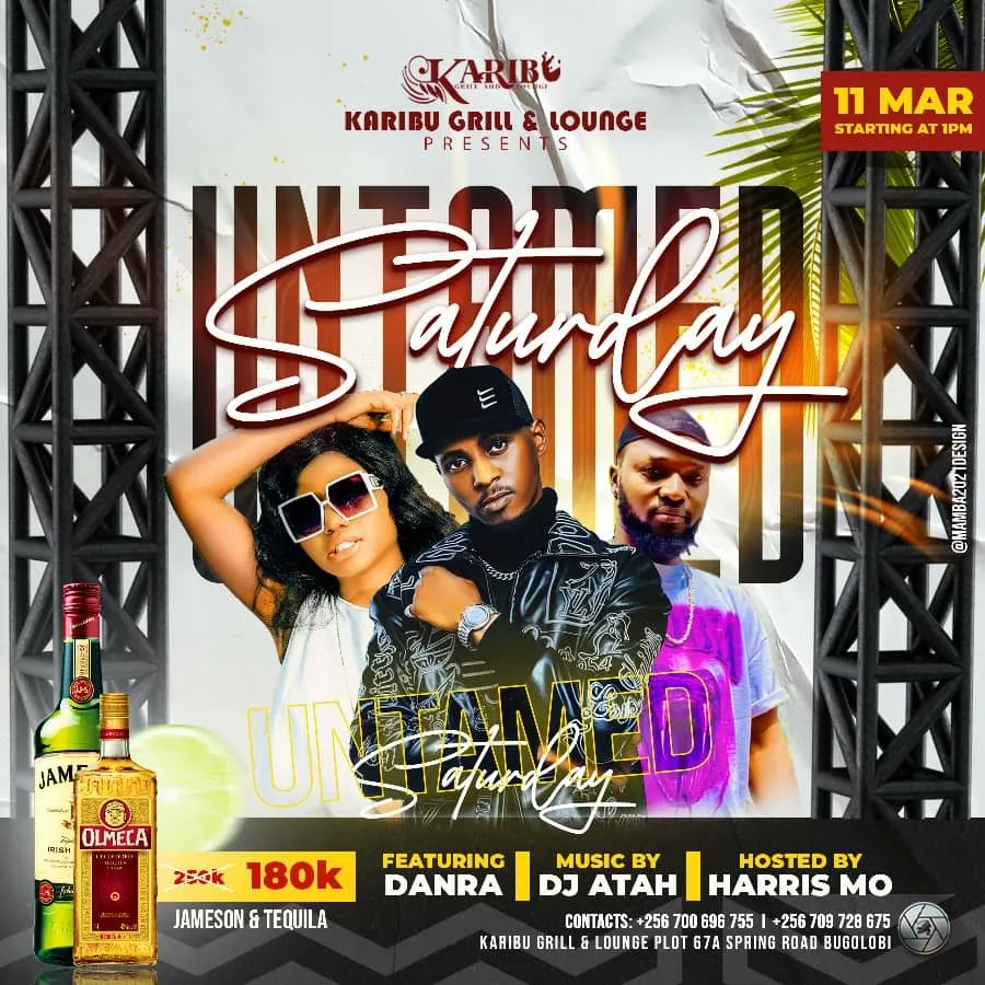 IAmDanra's tweet photo. Happening tonyt @karibugrillandloungekla #freentry
Dare not to miss the cool vibes
@djatah_ @iam_harris_mo https://t.co/VQkrP2YpYP