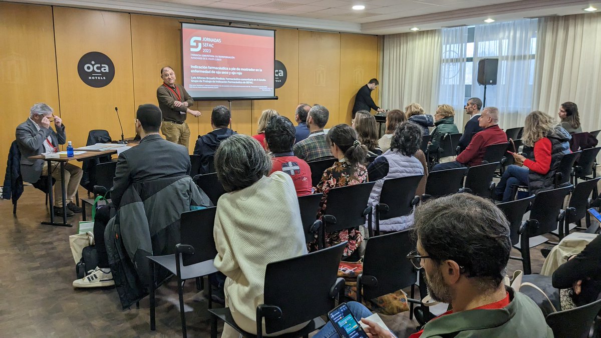Nuevas sesiones en la #jornadaSEFAC:
🔴Heridas y quemaduras, una realidad en la farmacia comunitaria
🔴Indicación farmacéutica a pie de mostrador en la enfermedad de ojo seco y ojo rojo
🔴Papel del farmacéutico comunitario en el manejo de los pacientes con COVID-19 leve/moderada