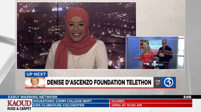 ayahgalal's tweet photo. It's a special morning on @WFSBnews ! The 2nd Annual Denise D'Ascenzo Foundation Telethon is taking place. We're honoring Denise all morning and helping collect donations for the Denise D'Ascenzo Foundation. You can go to https://t.co/eNdiSzt1KB to donate! #BeOpenBeBraveBeKind 🌻 https://t.co/1yL9DimEbA