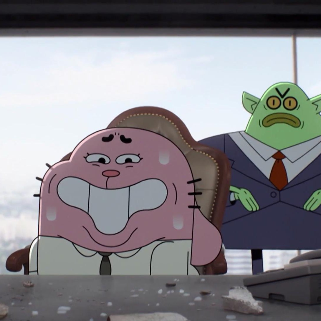 funcartoonnet's tweet photo. First day on a job huh?
#gumballwatterson #tawog #gumball #dawrinwatterson https://t.co/WWuMdqDsMn