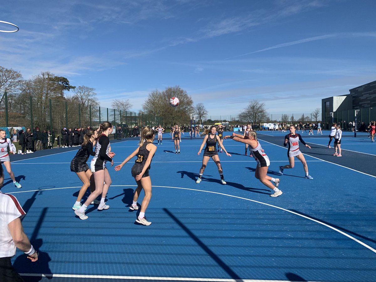 The U19s have had a steady start with at the National Schools Competition at @oundleschool! Good luck to the girls competing! 👏🏼 #thisgirlcan