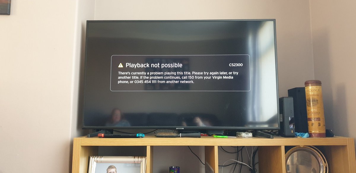 AllyFinlay1's tweet photo. @virginmedia hey you guys.... upgraded to 360 and this keep appearing. Can we upgrade back to the old system which works! #360fail #virginmedia #broken https://t.co/UdrIDHp4CV