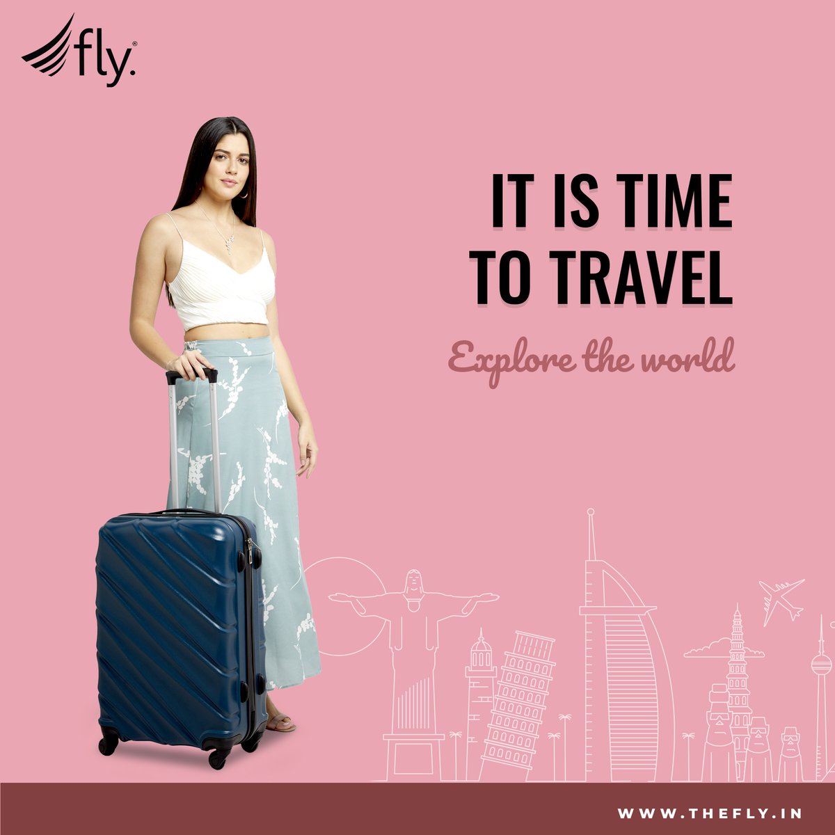 FlyLuggage's tweet photo. Pack your bags and let your wanderlust take flight! It's time to explore new horizons with FLY Bags.
#thefly #fly #FlyIndia #travelbag #bagpack #travel #luggage #trolley #travelbuddy #laptoptrolley #suitcase #travelbag #exploretheworld #exploremore #TravelWithEase https://t.co/um94xpYk1s