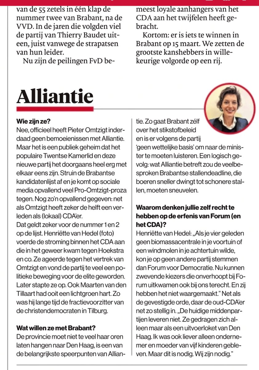 Als het Haagse #stikstofbeleid ervoor zorgt dat werkelijk iedereen ongelukkig is, waarom gaan we er dan in mee? De provincies hebben volgens de wet zelf veel macht en kunnen dat anders én beter. Maar dan moeten ze dat wel durven. Lees ook het <a href="/brabantsdagblad/">Brabants Dagblad</a> van vandaag. #PS2023