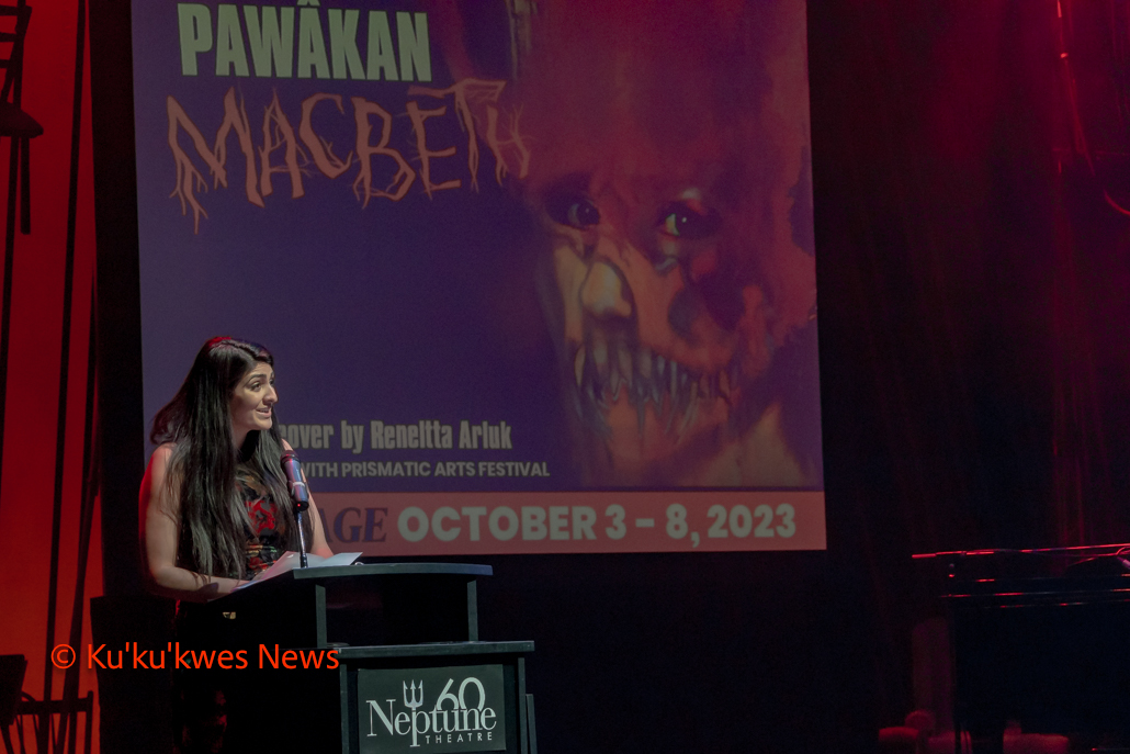 Indigenous play, Pawâkan Macbeth by Renaltta Arluk, part of Neptune Theatre’s upcoming season buff.ly/3JyqMwD #kukukwesnews, #indigenousnews, #neptunetheatre, #pawâkanmacbeth, #renelttaarluk